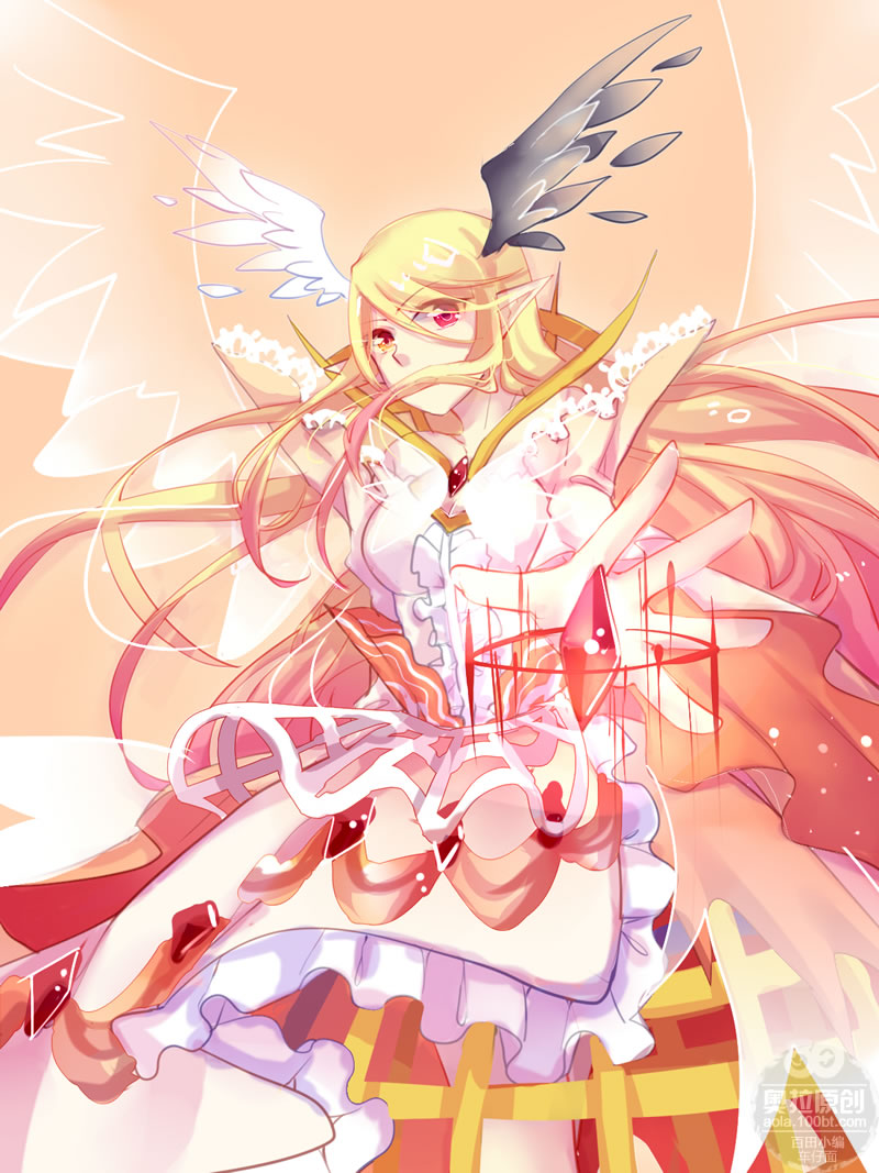 奥拉原创服装：浅金神裔应援