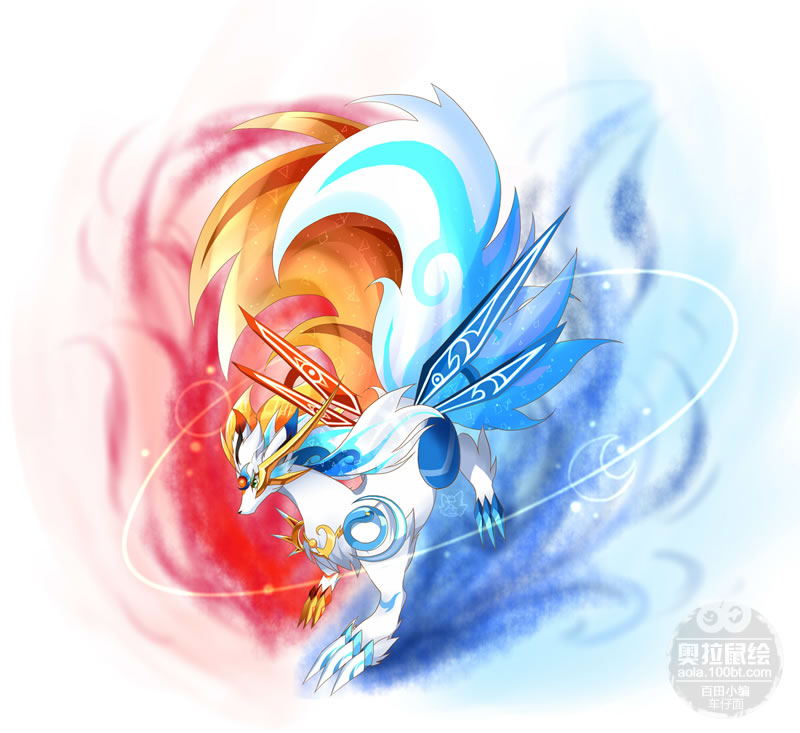 鼠绘日月战武神