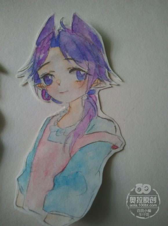 奥拉星手绘 一只性转辰辰