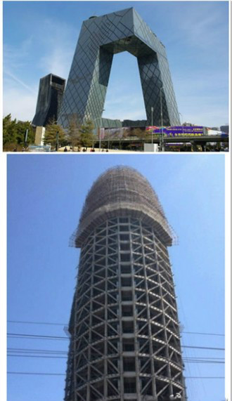 【人民日报奇葩大楼网友喊羞】央视新址——那个造型奇葩的大楼你已经看习惯了吗?现在离它不远的地方,终于有了更奇葩的建筑来作伴了。人民日报新大楼还没有完工,就凭借其新颖独特的造型深深地深深地震撼了我们,新颖到我们已经无法用语言来形容它了,还是请您自己发挥吧。