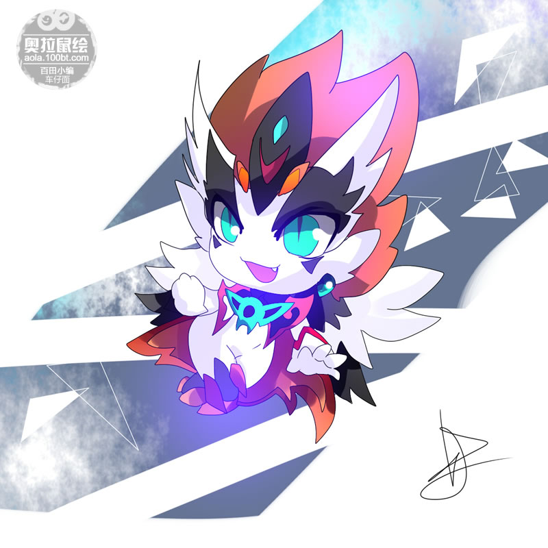 奥拉星鼠绘 神秘精灵