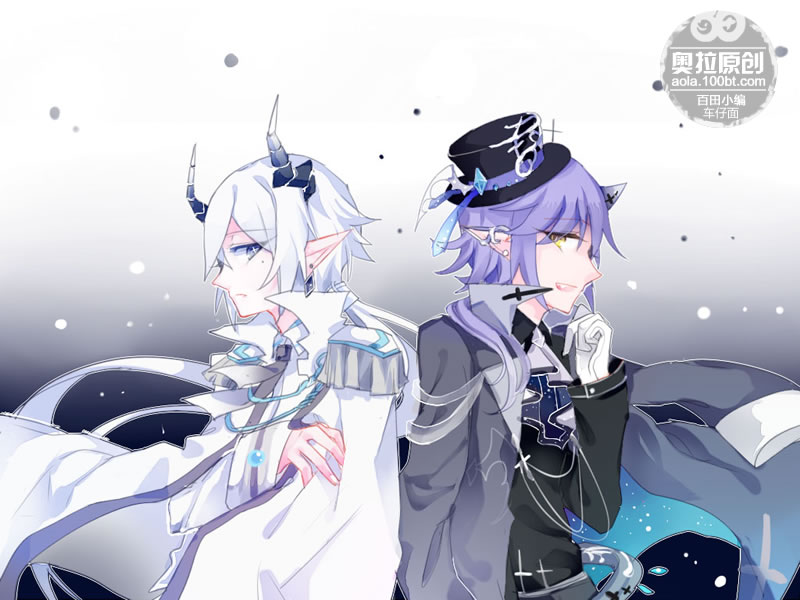 奥拉星鼠绘 冬之祭礼 时空魔术师应援