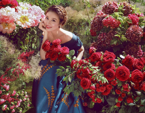 林心如拍婚纱照幸福满满 林心如婚前大片曝光