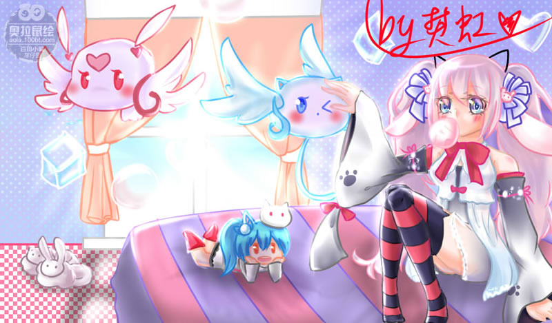 奥拉星鼠绘 服装同人