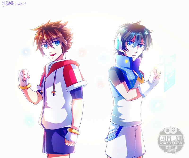 奥拉星板绘 奥奇和奥拉