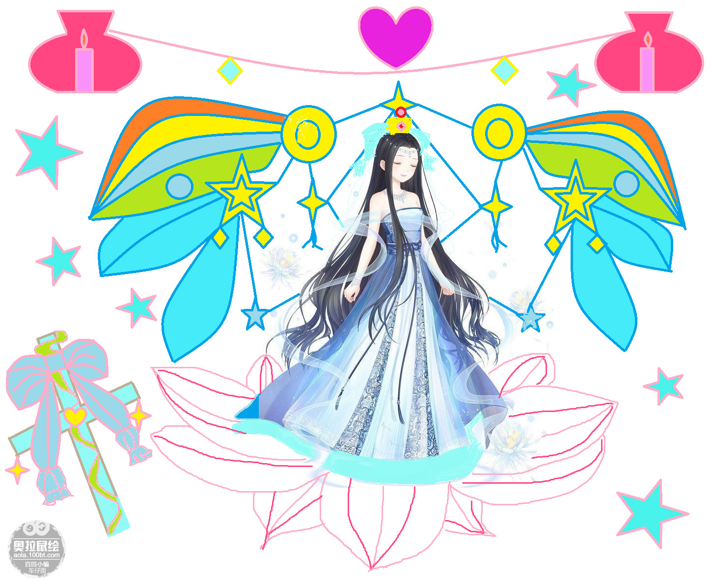 奥拉星鼠绘 圣洁尊主