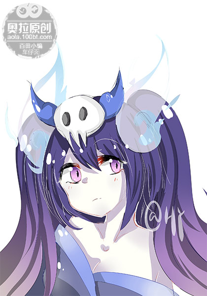 奥拉星板绘 战场幽灵