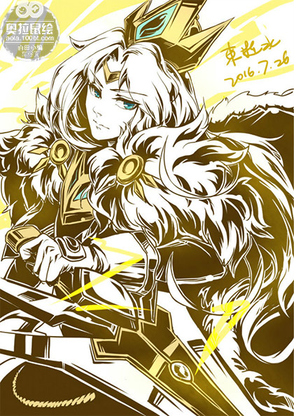 奥拉星鼠绘 君芒艾恩