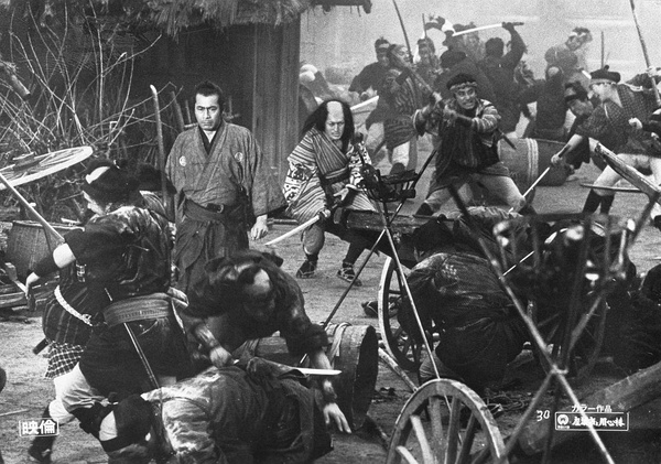 座头市与用心棒剧照