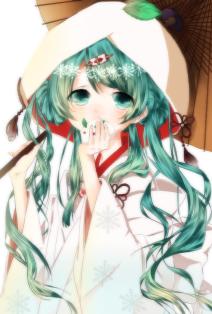 【上色】白无垢miku&middot;板绘