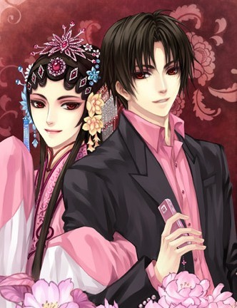 【青水】 瓶邪黑花图