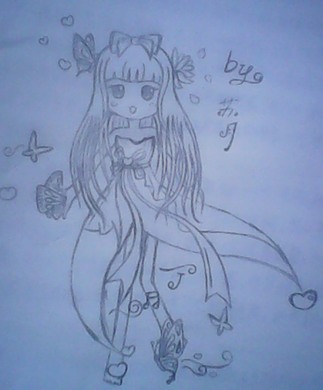 《苏月》纯手绘,铅笔画