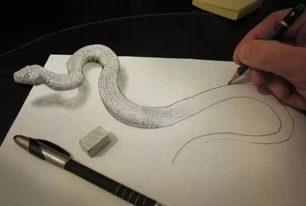 超3D铅笔画