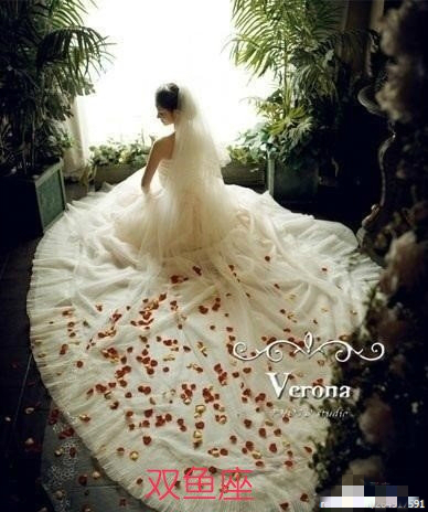 【军丶Yan控】十二星座的婚纱、项链、戒指和高跟鞋