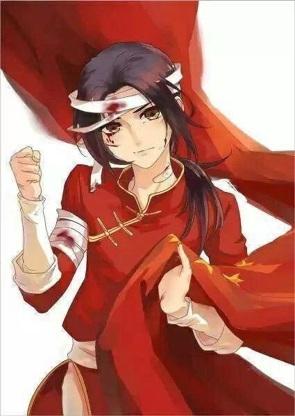 画的王耀清朝官服