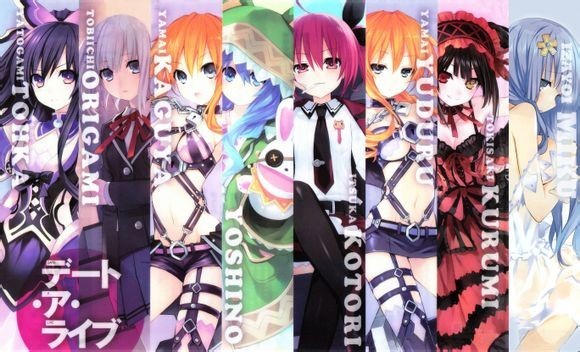 【真珺】约会大作战的精灵你们最喜欢谁ww?