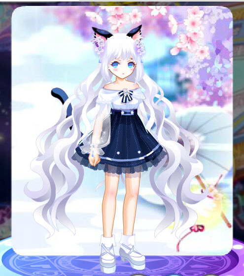 简单的冰雪公主画画