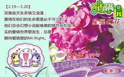 【梦梦】十二星座的守护花,每个都好漂漂