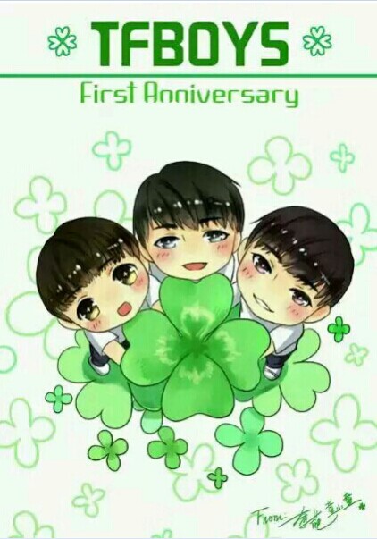 tfb^离一:四叶草的经典语录_tfboys圈_百田网