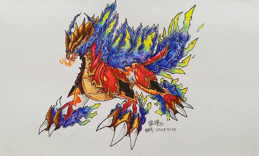 2016【年费设计】傲天魔龙