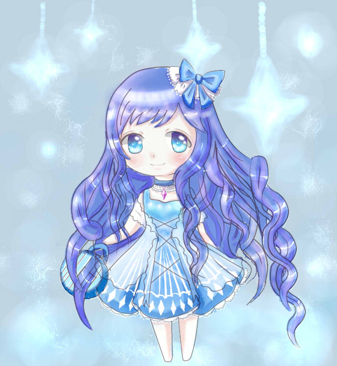 球球奥比岛板绘作品--希尔同人